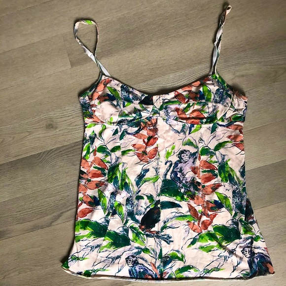 Wilfred Animal Print Tank Top - Picture 3 of 4